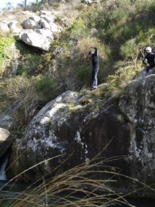 Saltos a pozas